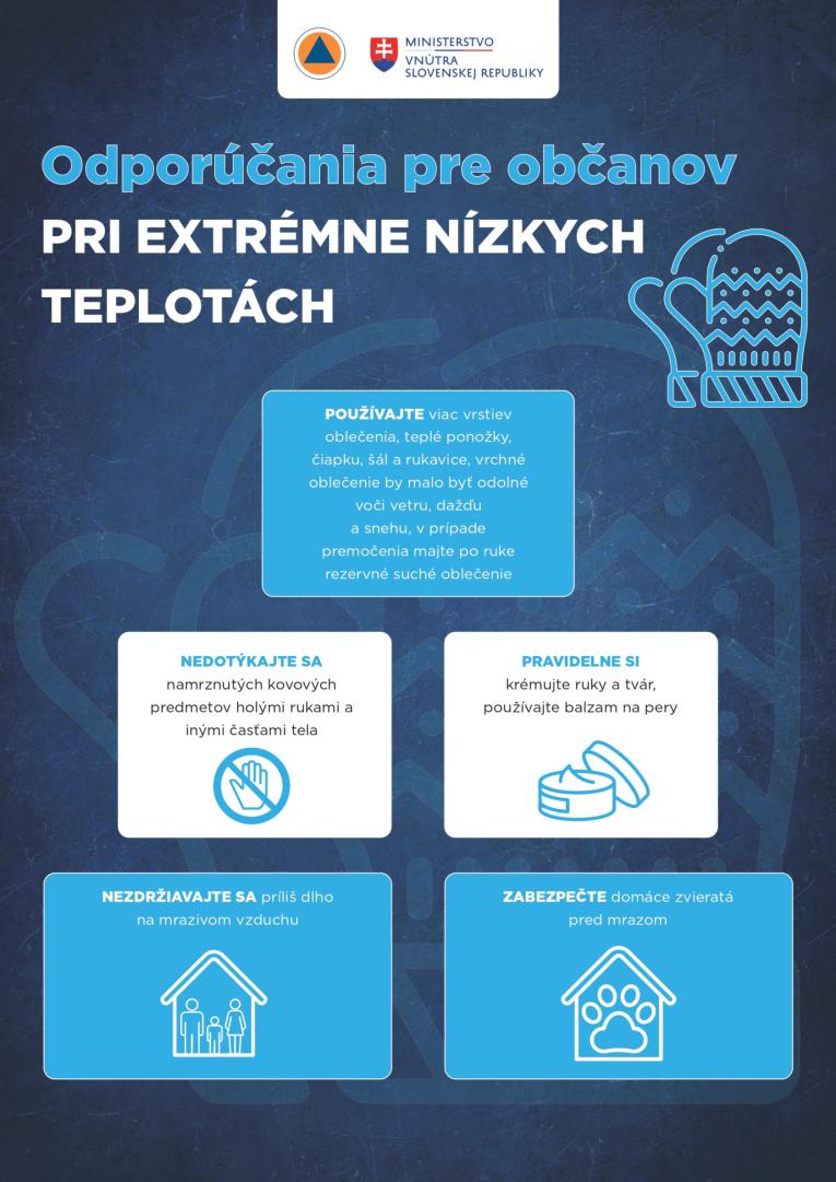 pri extrémne nízkych teplotách
