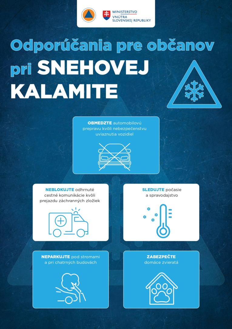 pri snehovej kalamite