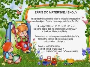 zápis 2026